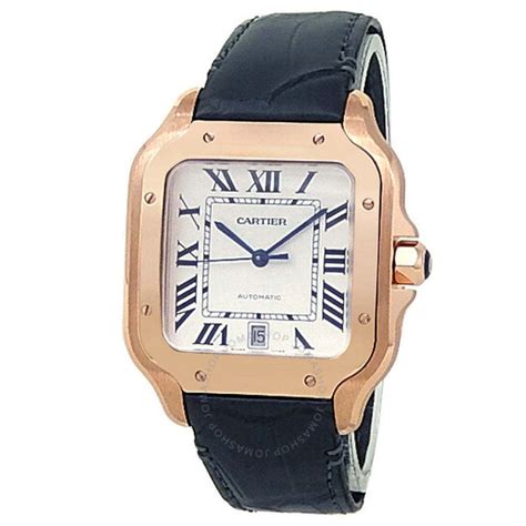 used cartier santos watches|used cartier santos men's watch.